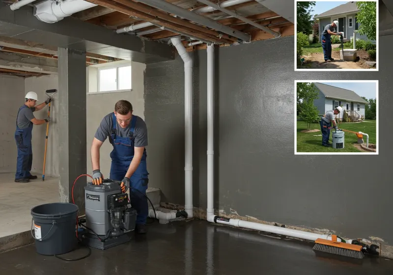 Basement Waterproofing and Flood Prevention process in Burke County, GA